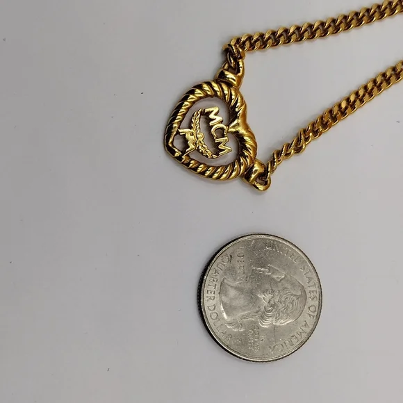 MCM Necklace, 20 Inch. Authentic - Picture 5 of 9